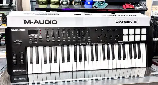 Store Special Product - M-Audio - Oxygen 49 (MKV) 49-key USB MIDI Keyboard Controller